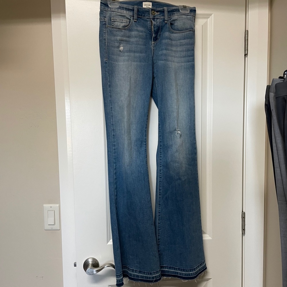 Flare leg Denim